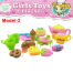 Plastic Kitchen Toy Set Children's Toy Gifts (kitchen_packet_mini_m2) Model-2 image