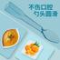 Plastic ecological fruit spoon for ice cream -2pcs image
