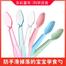 Plastic ecological fruit spoon for ice cream -2pcs image