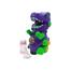 Plastics Portable Dinosaur Bubble Machine Automatic Bubble Maker For Birthday Gift For Home For Outdoor image