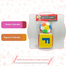 Play And Learn Baby Learning Toy Soft Soccer Dice Alphabet Roll Ball And Cube - 2pcs image