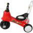 Playtime Baby Happy Bike Tri Cycle Red For Music image