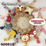 Plush Pacifier Clip - Cotton and Wooden Nipple Holder image