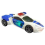 Police Battery Operated Vehicle Car Toy (battery_police_car_diamond_white) image