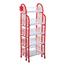 RFL Popular Deluxe Rack 5 Step - Red And White image