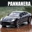 Porsche Panamera Diecast Alloy Car 1:32 Supercar Vehicles 6 open Metal Car Model Car Sound Light Toys For Gift image