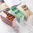 Portable 3-Compartment Tiffin Box Lunch Box (Multicolor) image