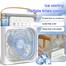 Portable Air Conditioner Cooling Fan Mini Portable Fan Air Cooling fan Air Cooler Fan For Room Humidifier Purifier Mist Color image