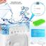 Portable Air Conditioner Fan, 5 in 1 Air Cooling Fan with Ice Tray,Timming Evaporative Air Cooling Fan with 7 Colors Light 5 Sprays 3 Speeds,Ac Fan image