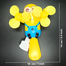 Portable Manual Hand Crank MINI FAN Without Battery Useful Shile Travelling, Exercising, Outdoor Activities And Power Cuts (handfan_double_minion) Minion image