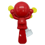 Portable Manual Hand Crank Mini Fan Without Battery Useful While Travelling, Exercising, Outdoor Activities And Power Cuts (handfan_double_Spider man) Spider Man image