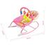 Jollybaby Portable new Electric Music Baby Rocking Chair Infant Toddler Cradle Rocker Baby Bouncer Chair Baby Swing Chair Lounge Recliner image