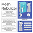 Portable no Rechargeable Mesh Nebulizer Inhaler Atomizer image