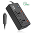 Power Inverter Car Adapter From 12v To 220v Electric Devices for Car 200W USB Type C Universal Voltage Converter image