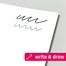 Premify 50Pcs Blank White Cards 300 GSM 50 Sheets A4 Size Cardstock Premium Thick Paper Printer Arts Craft Card image