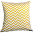 Premium Cotton Cushion Cover Gold Sparkle 14x14 Inch image