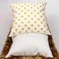 Premium Cotton Cushion Cover Gold Sparkle 18x18 Inch image