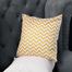 Premium Cotton Cushion Cover Gold Sparkle 14x14 Inch image