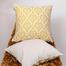 Premium Cotton Cushion Cover Gold Sparkle 16x16 Inch image