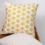 Premium Cotton Cushion Cover Gold Sparkle 20x20 Inch image