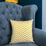 Premium Cotton Cushion Cover Gold Sparkle 14x14 Inch image