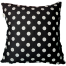 Premium Cotton Cushion Cover Silver Sparkle 14x14 Inch image