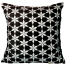 Premium Cotton Cushion Cover Silver Sparkle 14x14 Inch image