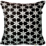Premium Cotton Cushion Cover Silver Sparkle 16x16 Inch image