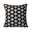 Premium Cotton Cushion Cover Silver Sparkle 14x14 Inch image