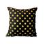 Premium Gold Sparkle Cushion Cover 14x14 Inch image