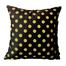 Premium Gold Sparkle Cushion Cover 16x16 Inch image