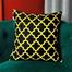 Premium Gold Sparkle Cushion Cover 16x16 Inch image