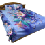 Premium King Size 3D Design Bed Sheet With 2 Pillow Cover (7.5 x 8.5 Feet) image