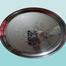 Premium Quality Stainless Steel Lunch Plate Medium Size image