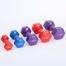 Premium Quality Vinyl Dumbbell 3 kg-1pcs (Any Colour). image