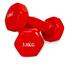 Premium Quality Vinyl Dumbbell 3 kg-1pcs (Any Colour). image