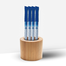 Prep Store Eco Friendly Paper Pen Blue 5 Pcs image