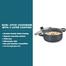 Prestiege Marble Coating Omega Deluxe Non Stick Cookware Casserole With Lid - 26cm image