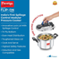 Prestige Svachh Flip-on Stainless Steel Gas and Induction Compatible Pressure Cooker with Glass Lid, (Silver) image