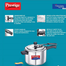 Prestige Svachh Nakshatra Alpha Straight Wall With Deep Lid For Spillage Control (Inner Lid, Stainless Steel, Silver) image