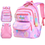 Princess Satchel Waterproof Washable Backpacks for Girls School Bag image