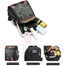 Printed New High Capacity Female Waterproof College Backpack,Trendy Women, Travel Laptop School Bags - Black image