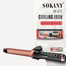 Professional hair curling iron SOFT CURLS 25mm. Hair curler SOKANY image