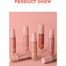 Pudaier Face Body Highlight 6 Color Highlighter Natural Brighten Shimmer Light Liquid Luminizer Silky Smooth Long-lasting Glowing 9.6ml image
