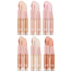 Pudaier Face Body Highlight 6 Color Highlighter Natural Brighten Shimmer Light Liquid Luminizer Silky Smooth Long-lasting Glowing 9.6ml image