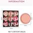 Pudaier Facial Blush Palette Long Lasting Highlighter image