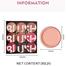 Pudaier Facial Blush Palette Long Lasting Highlighter Powder image