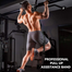 Pull Up Assist Resistance Bands - 7 Levels for Fitness and Powerlifting 7kg-14kg Black image