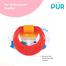 Pur Orthodontic Silicone Soother White (6m ) image