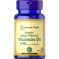 Puritan's Pride Vitamin D3 250 mcg (10,000 IU) 100 Softgels -275451707 image